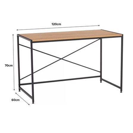 RAGNAR WORKING DESK 120CM HONEY OAK