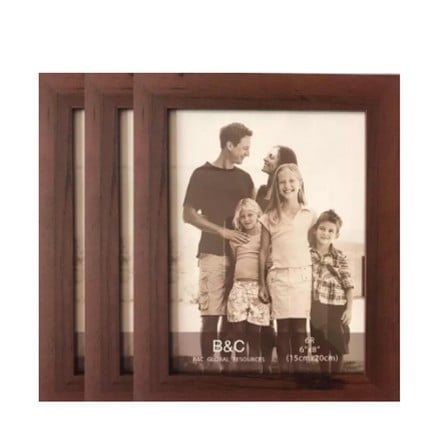 PHOTO FRAME 6R PF01790 BROWN