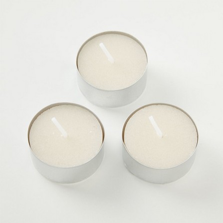 CANDLE WHITE- 12PCS