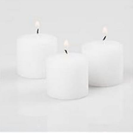 CANDLE WHITE- 12PCS