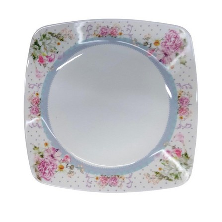 MELAMINE SQUARE PLATE 10.5" DAL-M33011