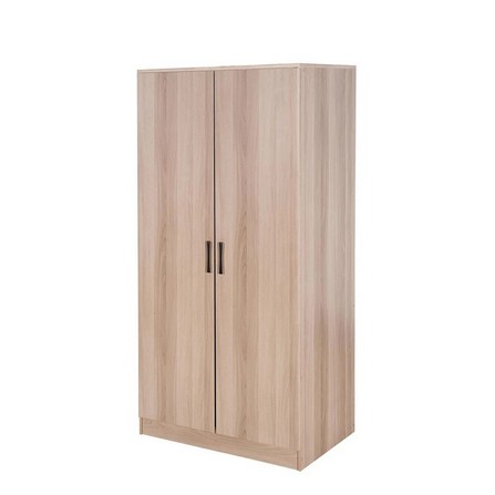 WARDROBE FURDINI FINN-01 2-SWING DOOR WHITE OAK