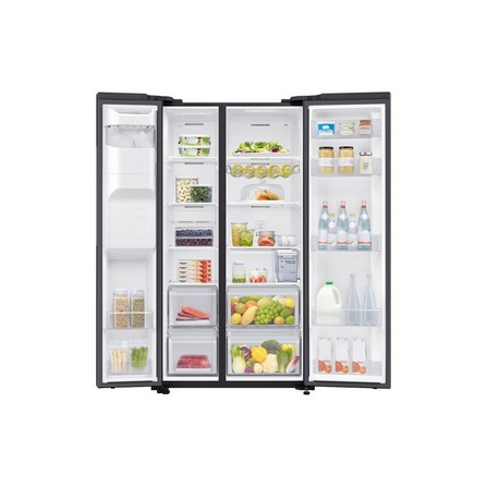 SAMSUNG SIDE BY SIDE REFRIGERATOR RS64R5101B4/ME 700L BLACK