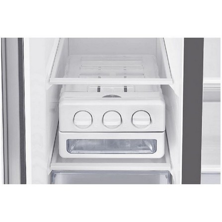 SAMSUNG SIDE BY SIDE REFRIGERATOR RS62R5031SL/ME 700L SILVER