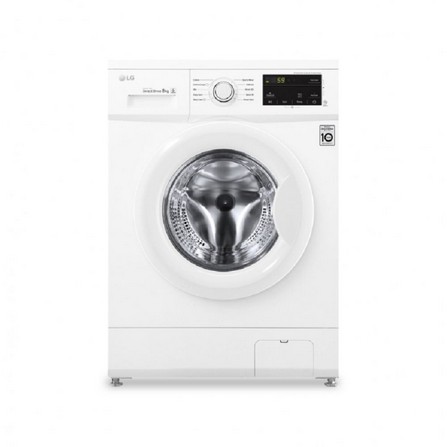 LG FRONT LOAD WASHING MACHINE WD-MD8000WM 8KG WHITE
