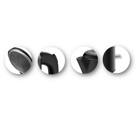 FABER KETTLE FCK DW2200 2200WATT 1.7LITER DOUBLE WALL BLACK