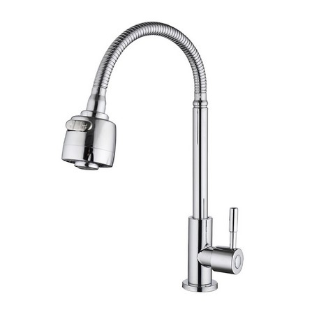 CABANA SINK FAUCET STAINLESS STEEL CB1536SS W5.5XD26XH32.5 CM SILVER