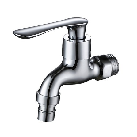 CABANA SHANK FAUCET WALL TAP CB2805A W2.5XD8XH9 CM SILVER