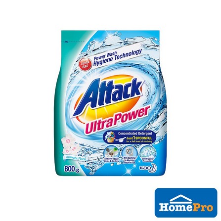 ATTACK POWDER DETERGENT ULTRA POWER 800G AROMATIC FLORAL