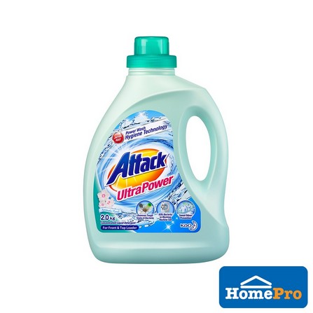 ATTACK LIQUID DETERGENT ULTRAPOWER 2KG AROMATIC FLORAL