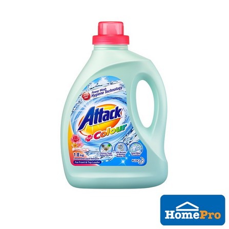 ATTACK LIQUID DETERGENT PLUS COLOUR 1.8KG AROMA FRESH