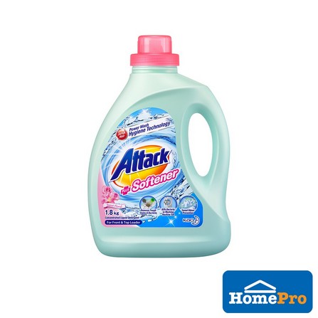 ATTACK LIQUID DETERGENT PLUS SOFTENER 1.8KG SWEET FLORAL