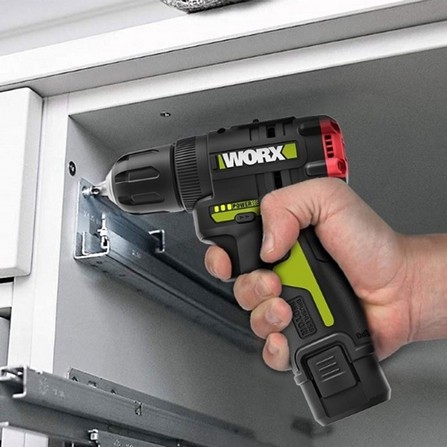 WORX DRILL BRUSHLESS WU130 10MM 12V BLACK