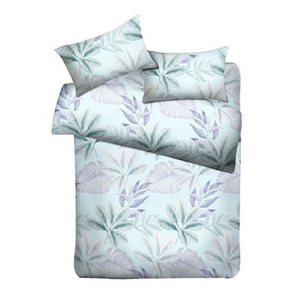 HOMEPRO HLS BEDSHEET SET 4PCS ENDEAR2 MICROFIBER 100GSM 650TC KING LIGHTBLUE