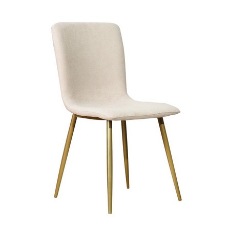 DINING CHAIR SCARGILL W44XD54XH87 CM BEIGE