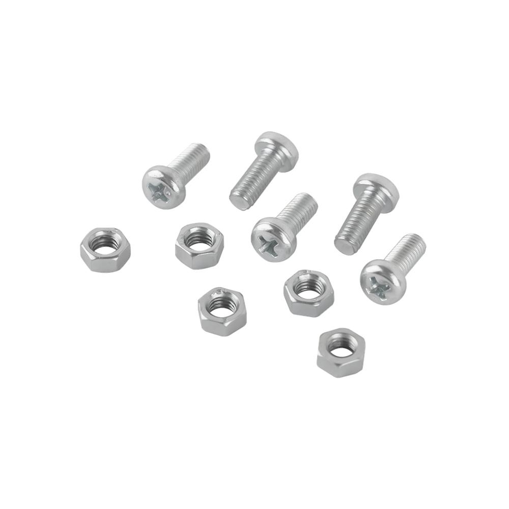 MACHINE SCREW WITH NUT JP FITT 5X12MM 25PCS