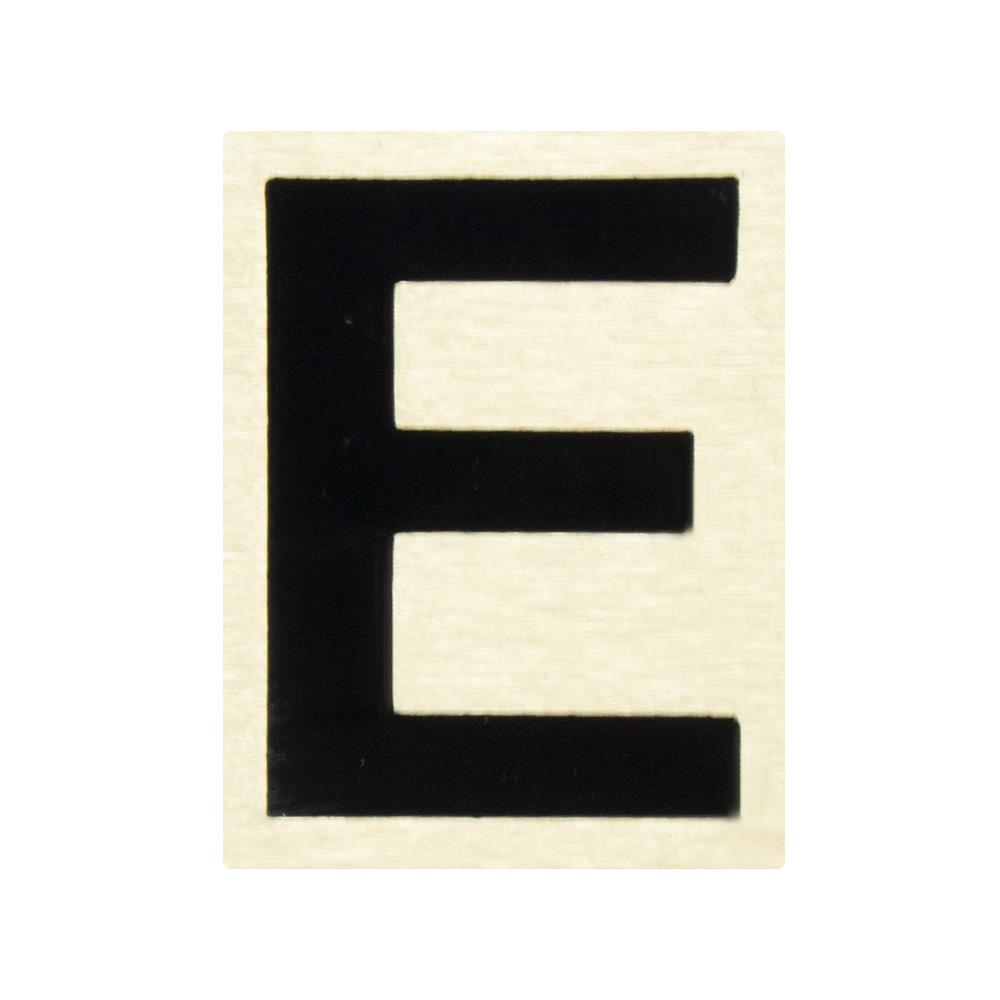 ตัวอักษรอังกฤษ #E BR S&T 1096D EGO/BK