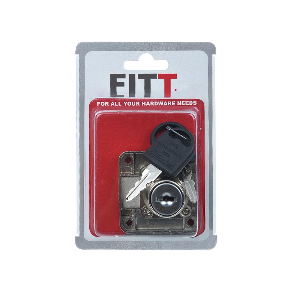 กุญแจล็อกลิ้นชัก FITT CL-601-32 26 มม.