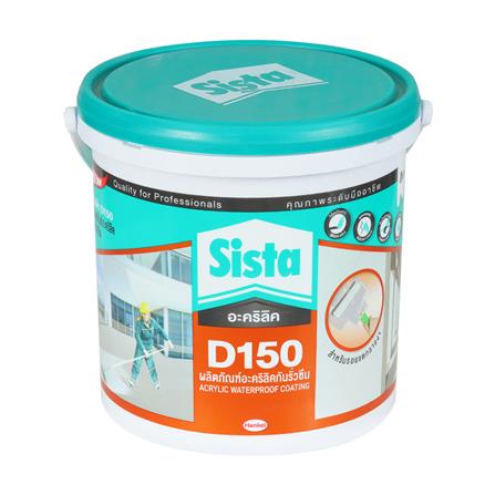 ACRYLIC WATERPROOF COATING SISTA D150 3KG WHITE_0