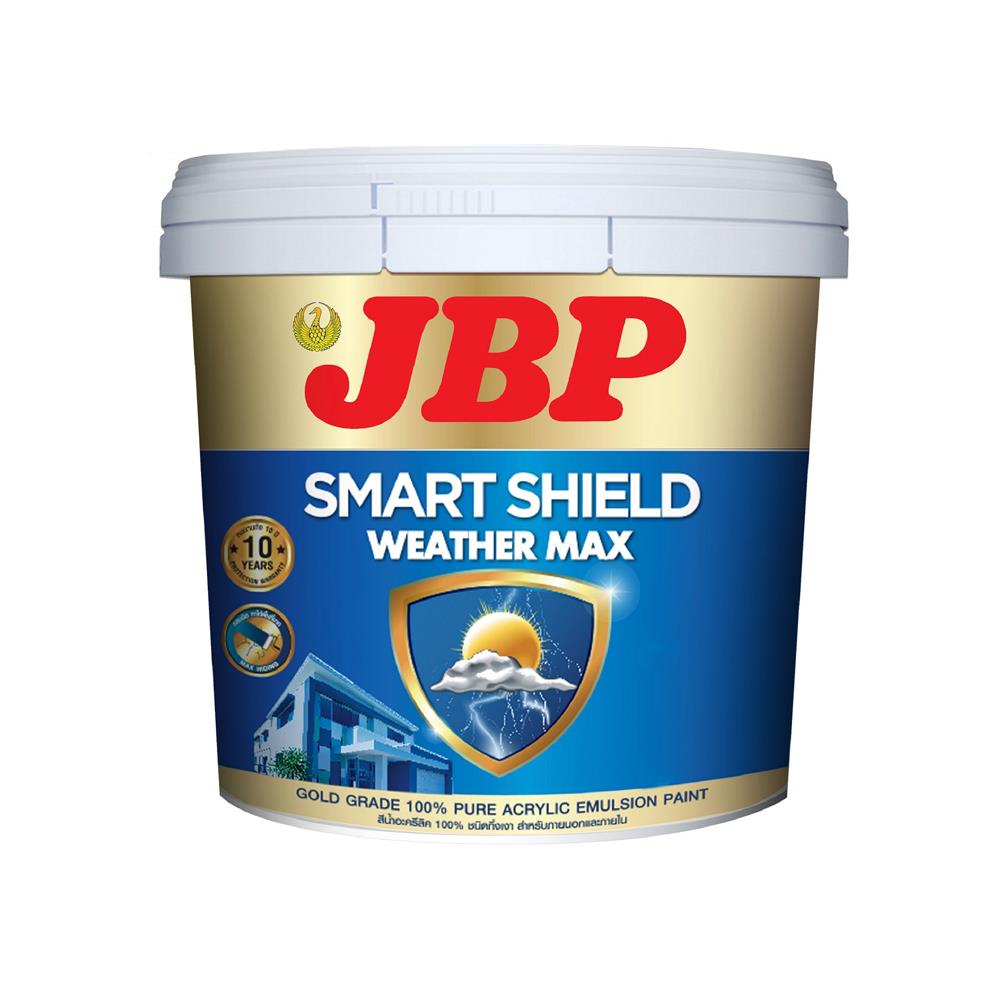 สีน้ำทาภายนอก JBP SMART SHIELD WEATHERMAX BASE A กึ่งเงา 2.5 แกลลอน