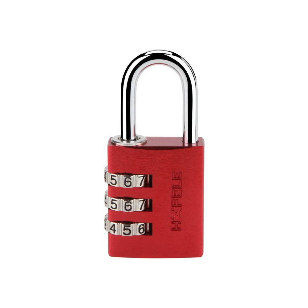 กุญแจรหัส ABUS 482.01.859 30 มม. สีแดง