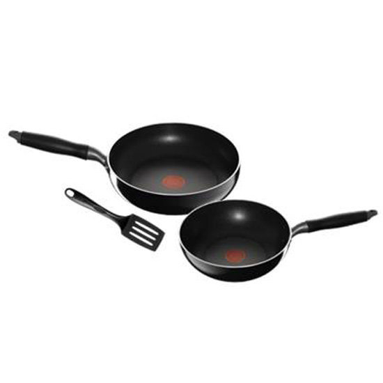 FRY PAN DEEP HANDLE SET TEFAL ELEGANT 3PCS/SET