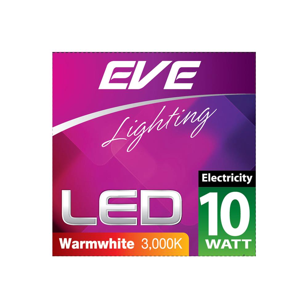 หลอด LED EVE A60 10 วัตต์ WARMWHITE E27