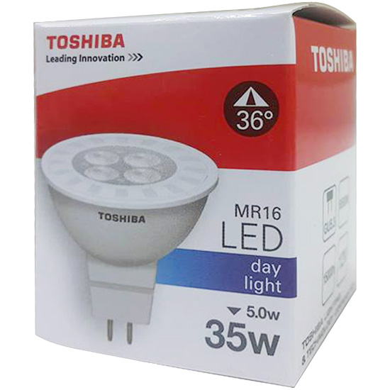 หลอด LED TOSHIBA LDM002A6530-TH 5วัตต์ เดย์ไลท์