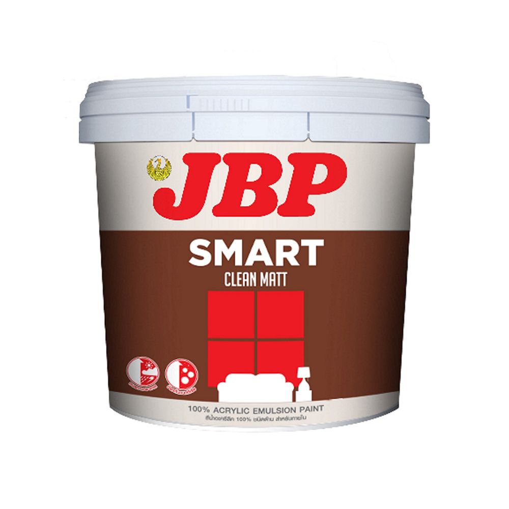 สีน้ำทาภายใน JBP SMART CLEAN BASE B ด้าน 2.5 แกลลอน