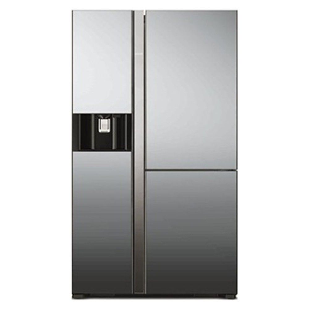 ตู้เย็น SIDE BY SIDE HITACHI R-M600AGP4THX MIRROR 21.1 คิว