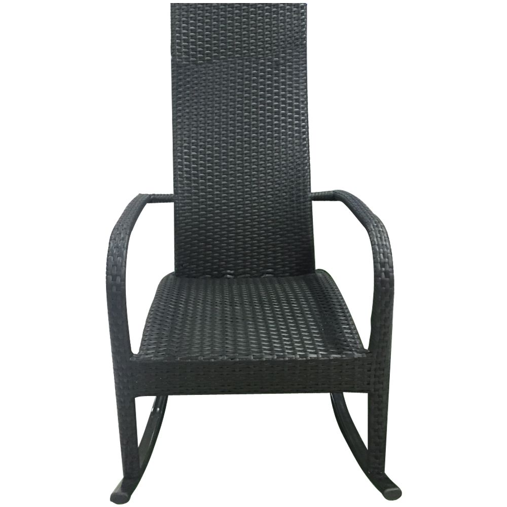 เก้าอี้พักผ่อน SPRING ROCKING CHAIR สีดำ