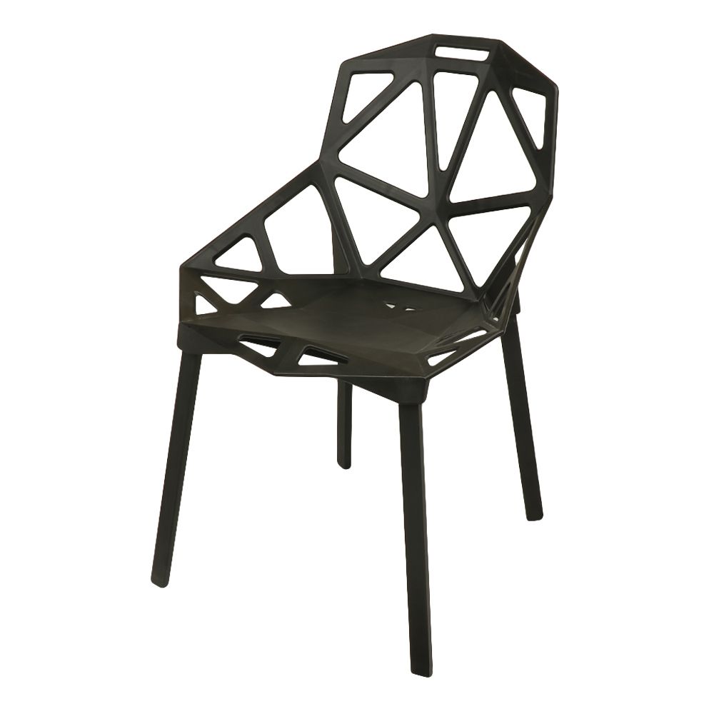 เก้าอี้อเนกประสงค์ FURDINI TRENDY 8058 สีดำ