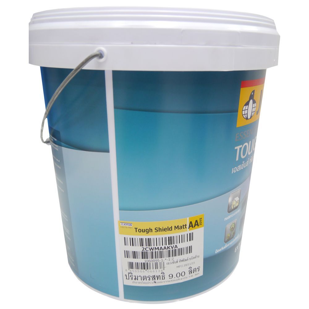 WATER-BASED EXTERIOR PAINT JOTUN ESSENCE TOUGH SHIELD BASE AA MATT 2.5GAL