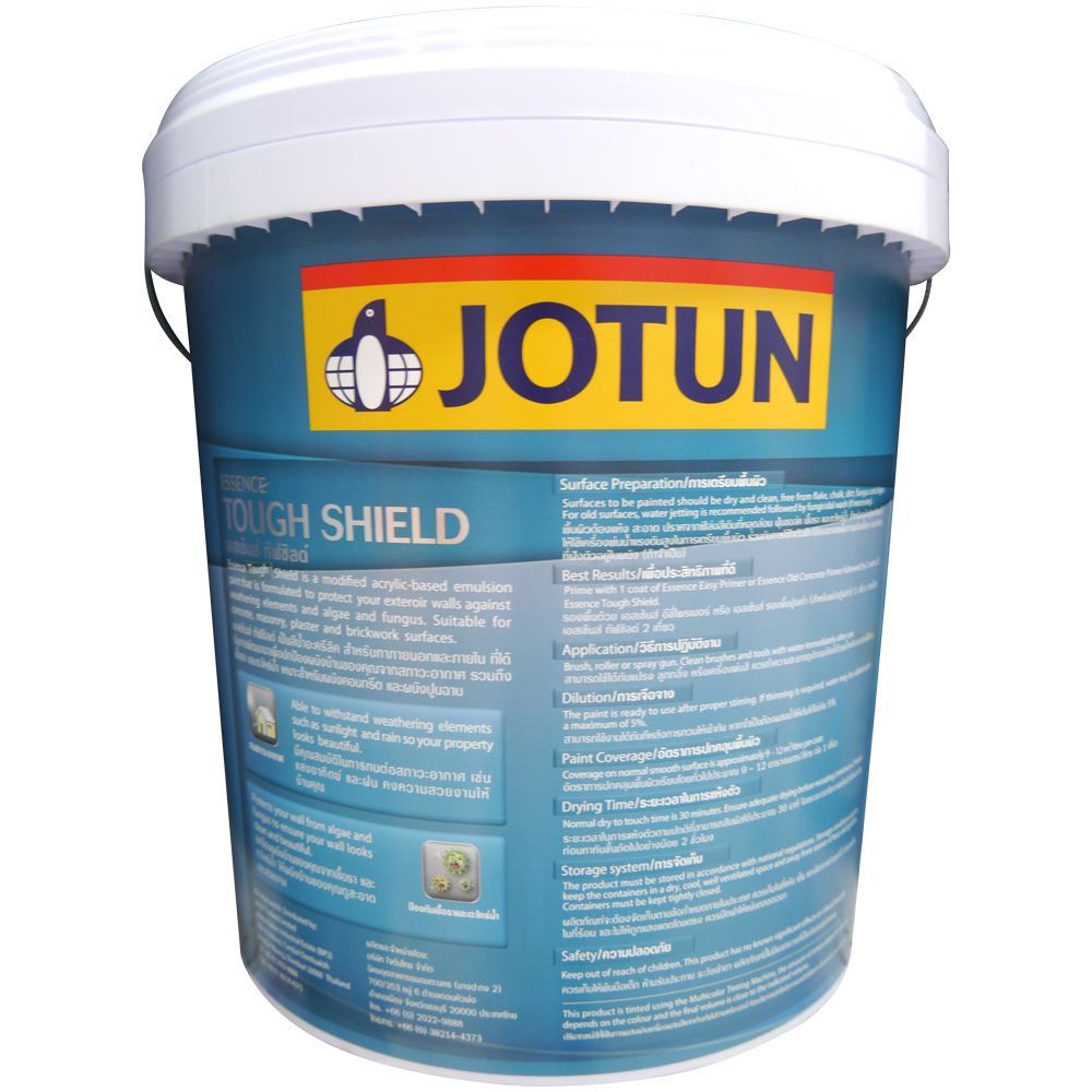 WATER-BASED EXTERIOR PAINT JOTUN ESSENCE TOUGH SHIELD BASE AA MATT 2.5GAL