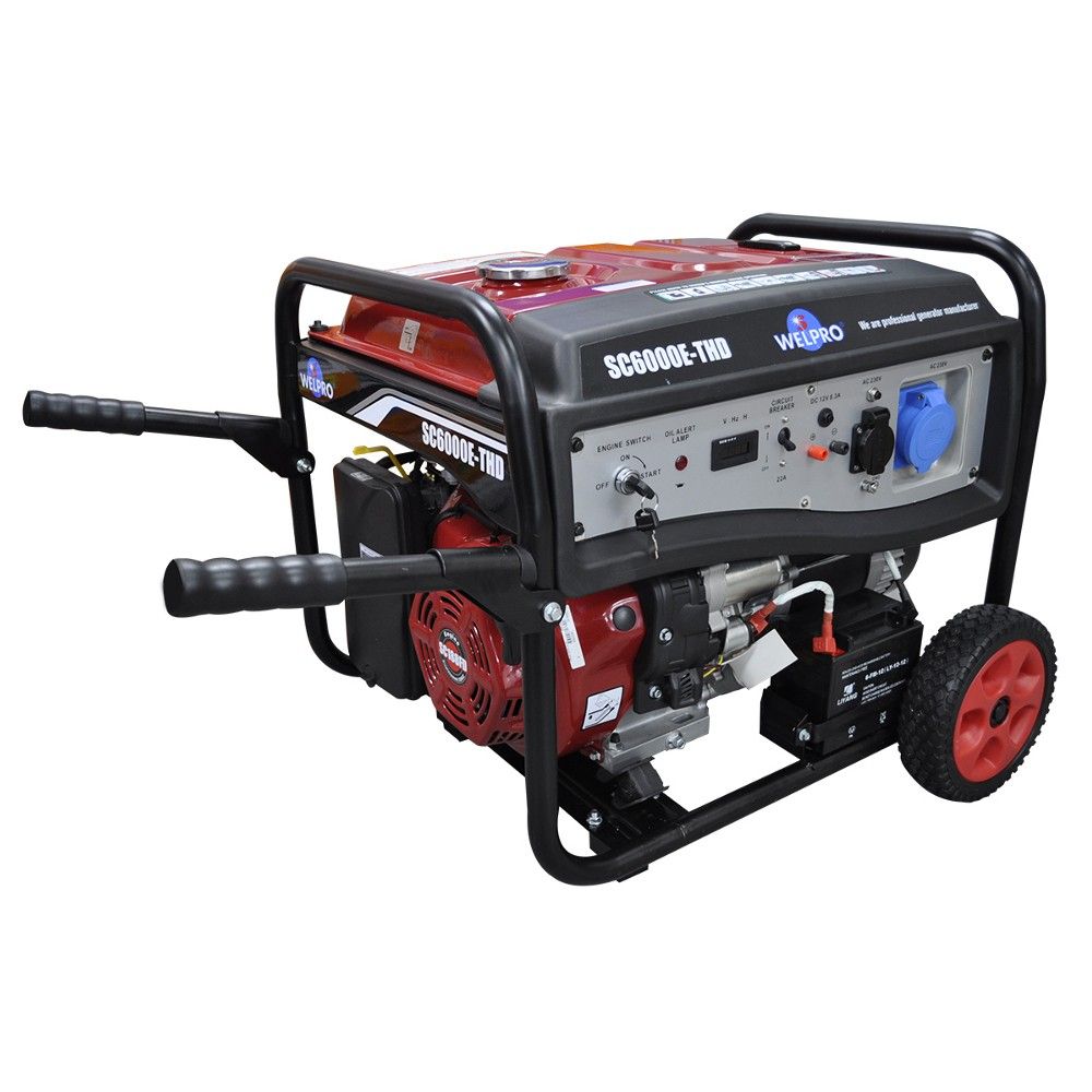 เครื่องกำเนิดไฟฟ้า WELPRO SC6000E 5500 วัตต์