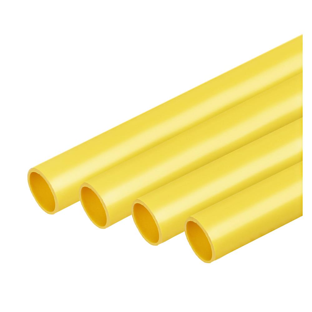 ท่อร้อยสายไฟ PVC U PIPE 1/2 นิ้ว 4 ม. สีเหลือง