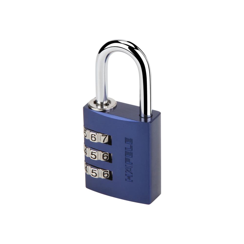กุญแจรหัส ABUS 482.01.860 30 มม. สีน้ำเงิน