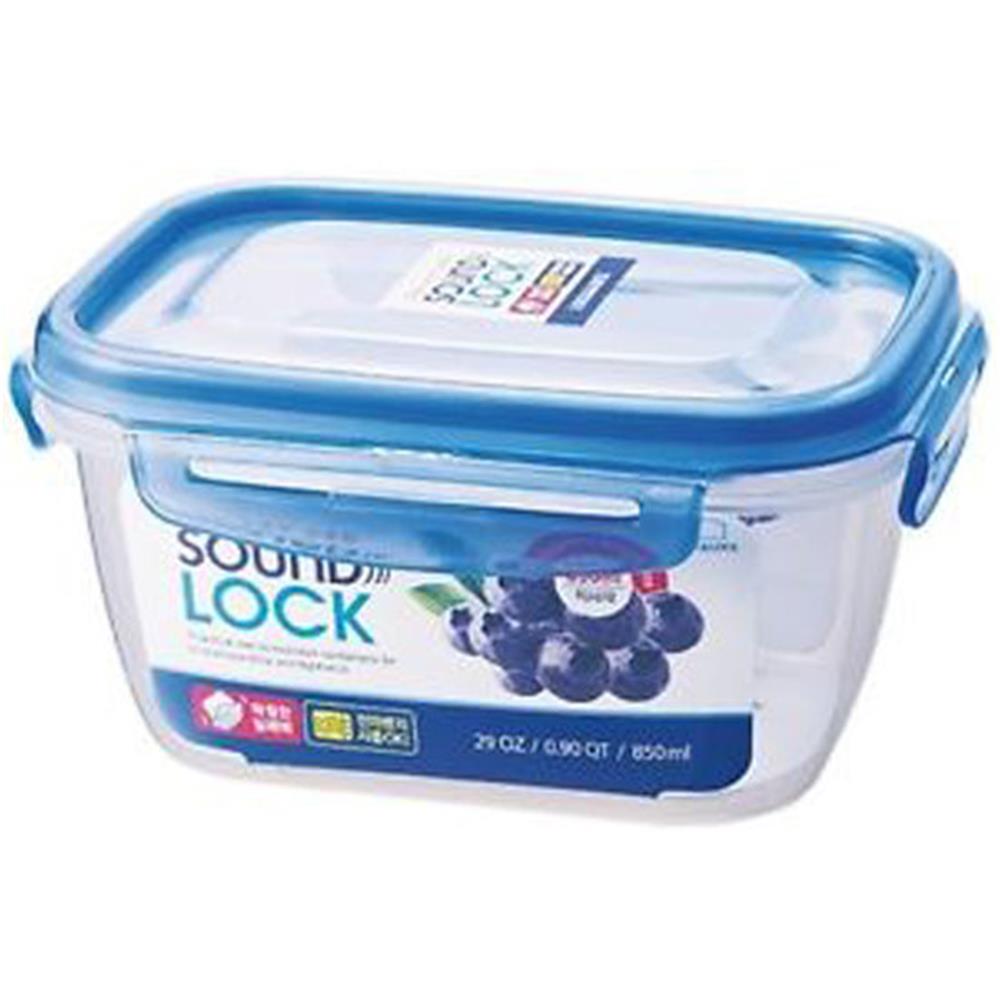กล่องอาหารเหลี่ยม SOUND LOCK LEP532 0.85 ลิตร