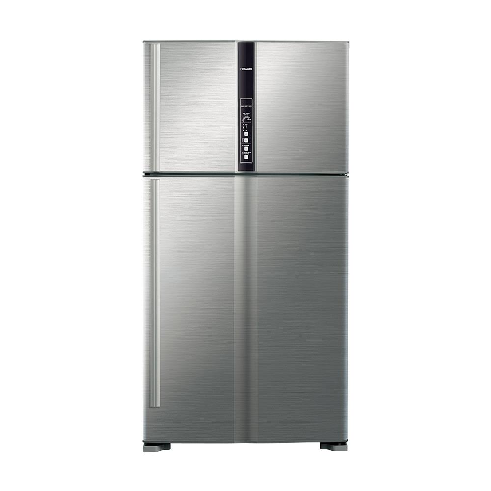 ตู้เย็น 2 ประตู HITACHI R-V600PWX STB21.2 คิวสแตนเลส อินเวอร์เตอร์