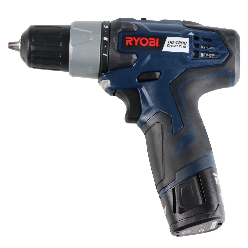 สว่านไร้สาย RYOBI BD-120C2B 12V