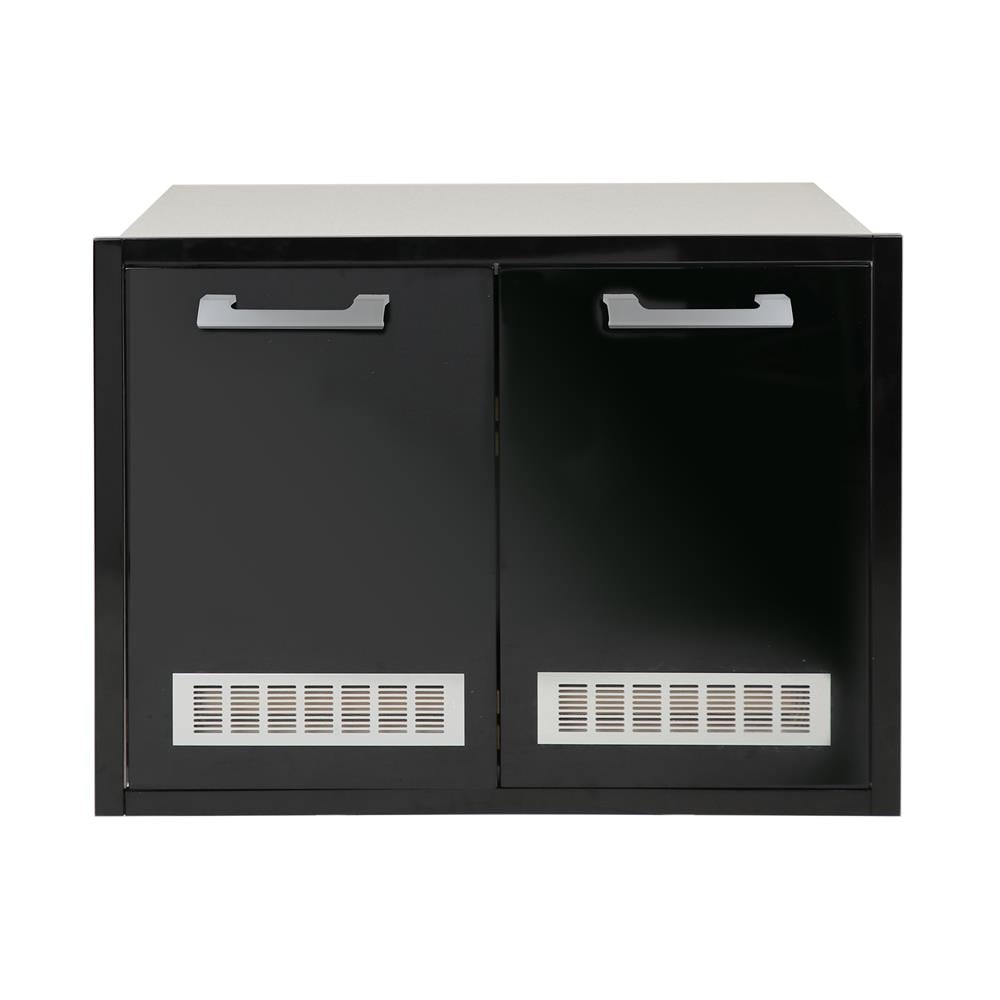 ตู้คว่ำจาน CABIN HI-GLOSS 83x65 ซม. สีดำ