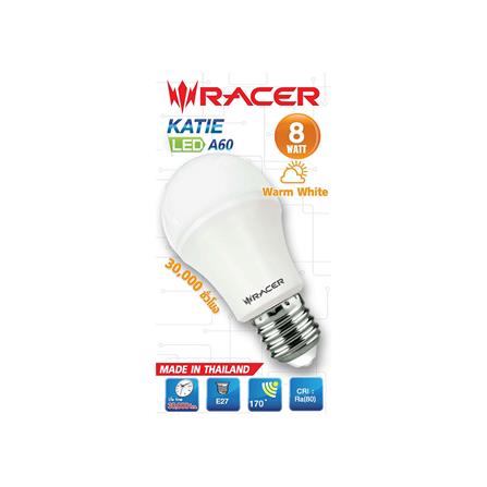 หลอด LED RACER KATIE LED BULB 8 วัตต์ E27 WARMWHITE_2