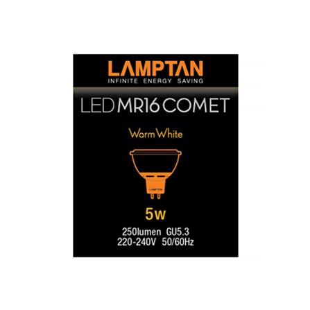 หลอด LED LAMPTAN MR 16 COMET 5 วัตต์ WARMWHITE_4