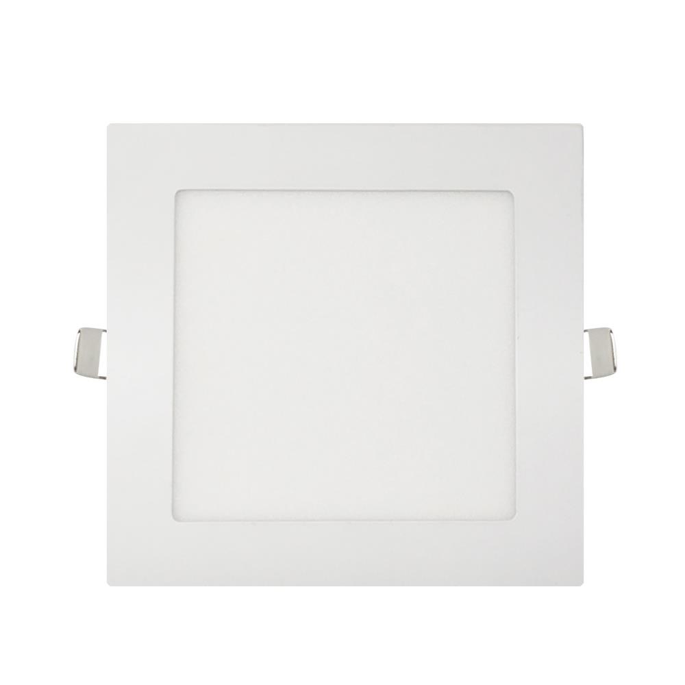 ดาวน์ไลท์ LED LCP0250-12 DAYLIGHT CARINI อะลูมิเนียม/พลาสติก สีขาว 6 นิ้ว เหลี่ยม