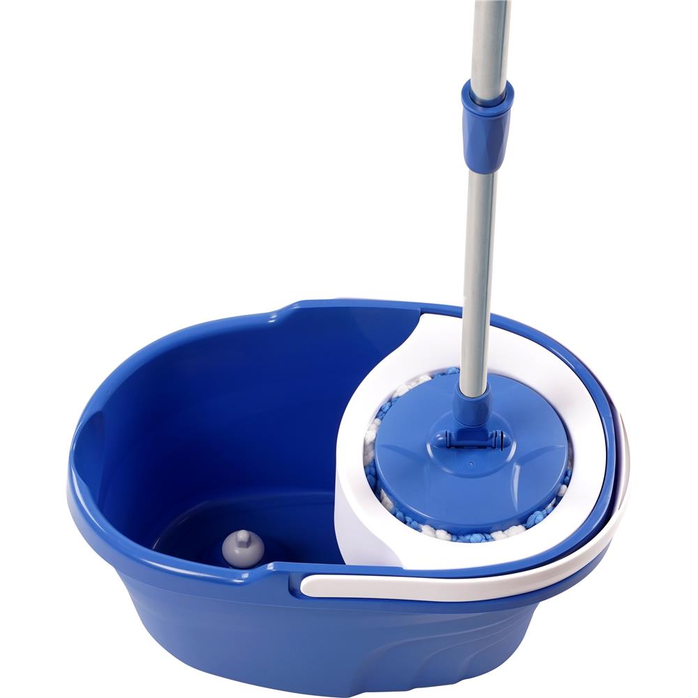 ชุดอุปกรณ์ถังปั่นพร้อมไม้ม็อบ SWASH SMART สีฟ้า