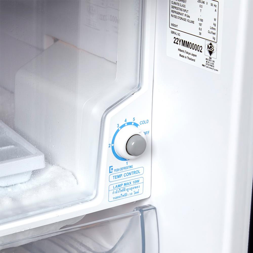 ตู้เย็น 1 ประตู HITACHI R-64W (PMN) 6.6 คิว สีน้ำตาล เมทัลลิกบราวน์
