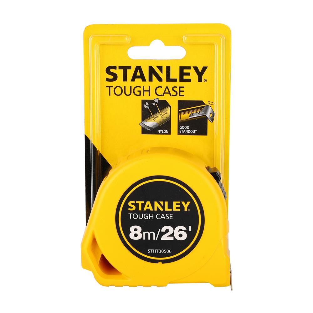 ตลับเมตร STANLEY TOUGH CASE 8เมตร/26ฟุต