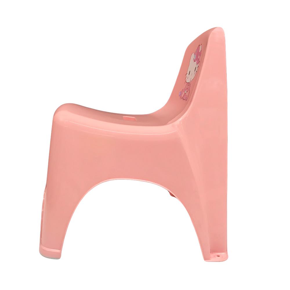 เก้าอี้พลาสติก SPRING KITTY KIMONO สีชมพู