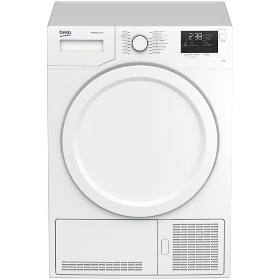 เครื่องอบผ้า ฝาหน้า BEKO DU8133PA0W 8 กก.