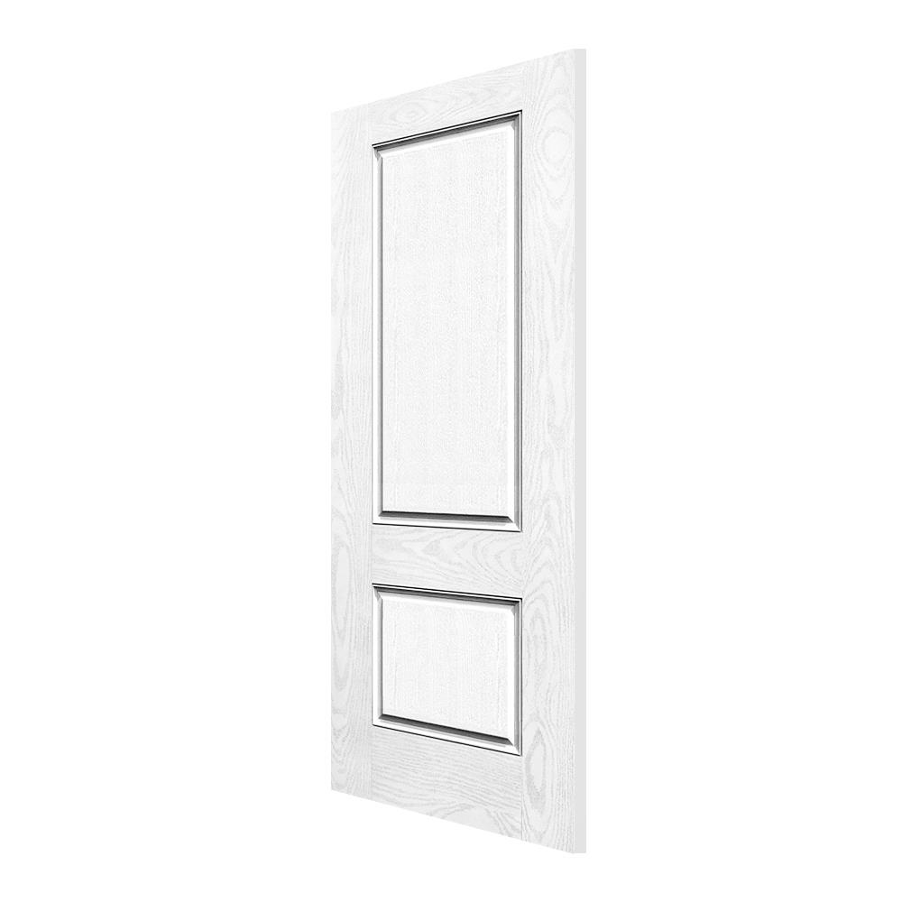 ประตูภายนอก ECO-DOOR 2PT 90x220 สีขาว